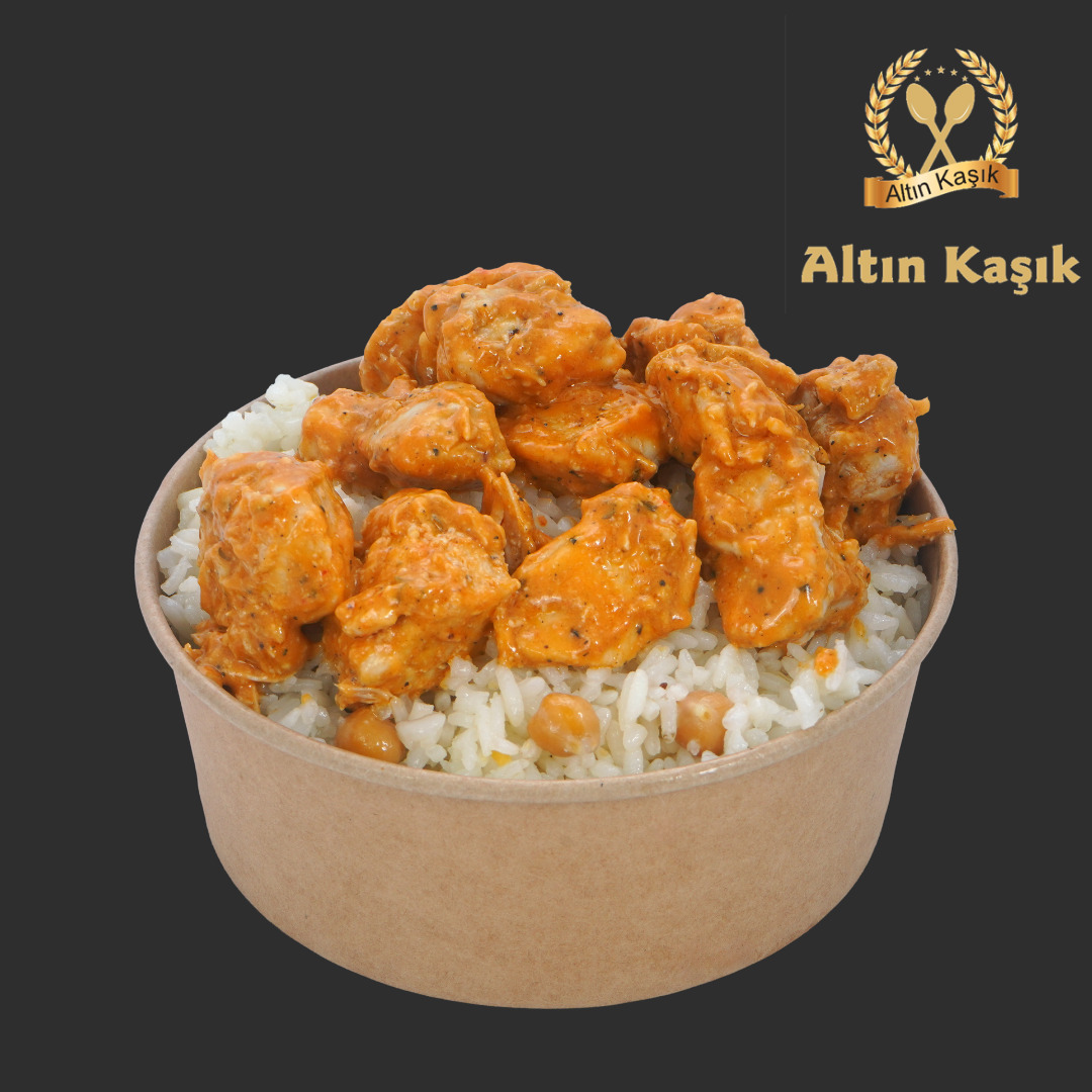 Chipotle Soslu Tavuk Pilav + Coca-Cola (33 cl.)