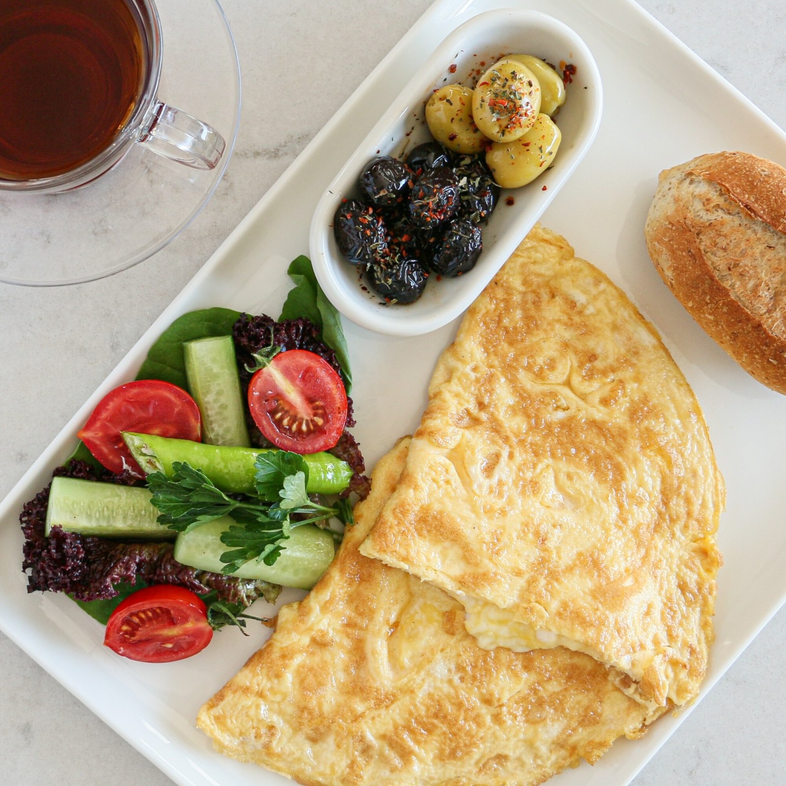 Kaşarlı Omlet