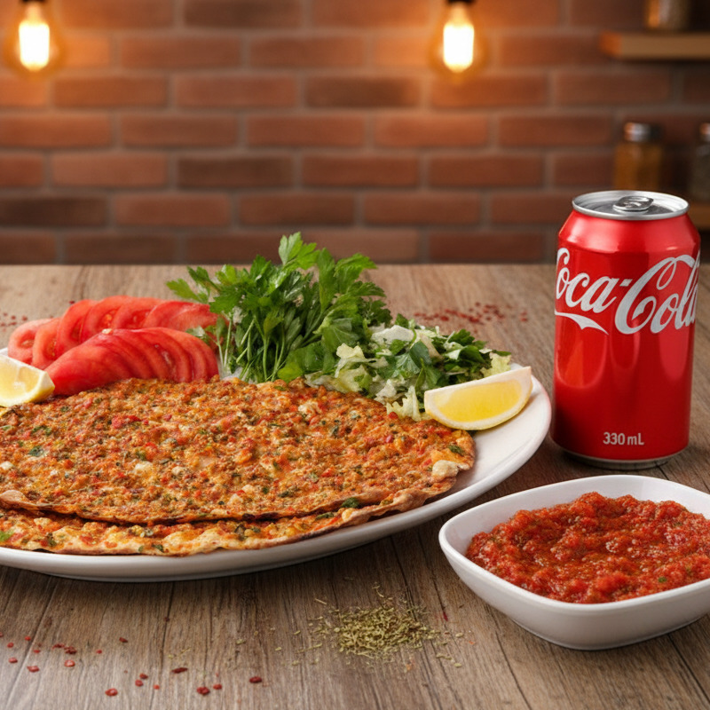Uber Eats'ya Özel Lahmacun Menü
