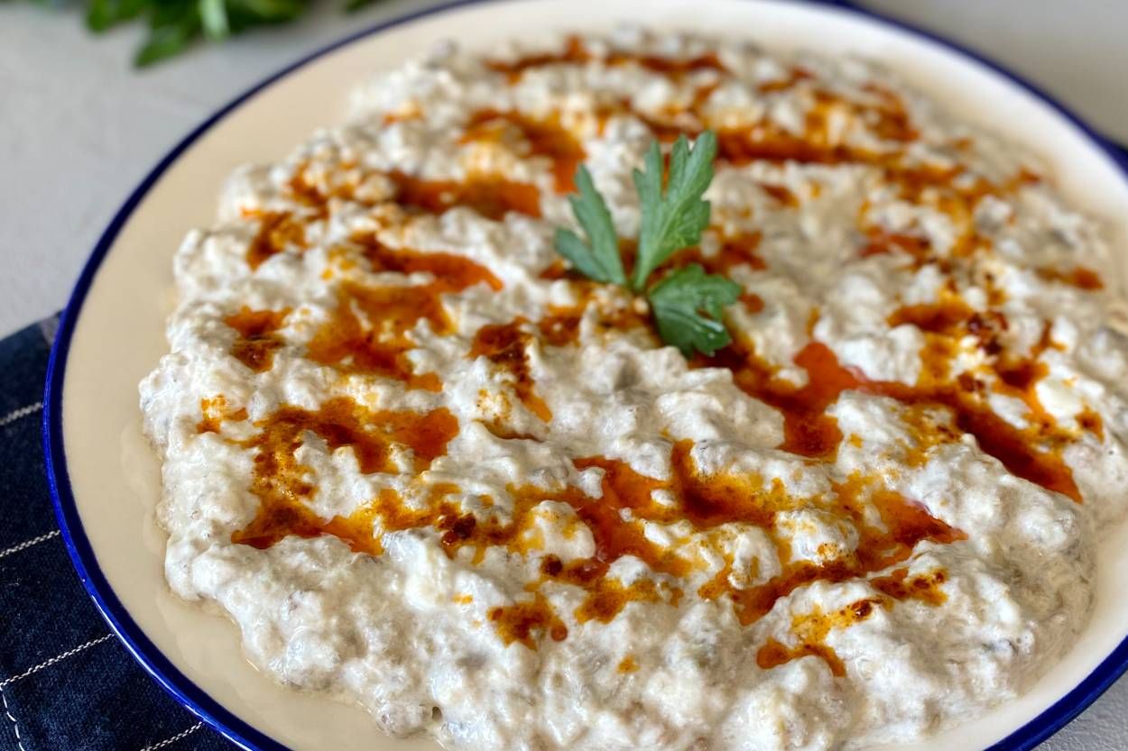 Yoğurtlu Közlenmiş Patlıcan (250 gr.)