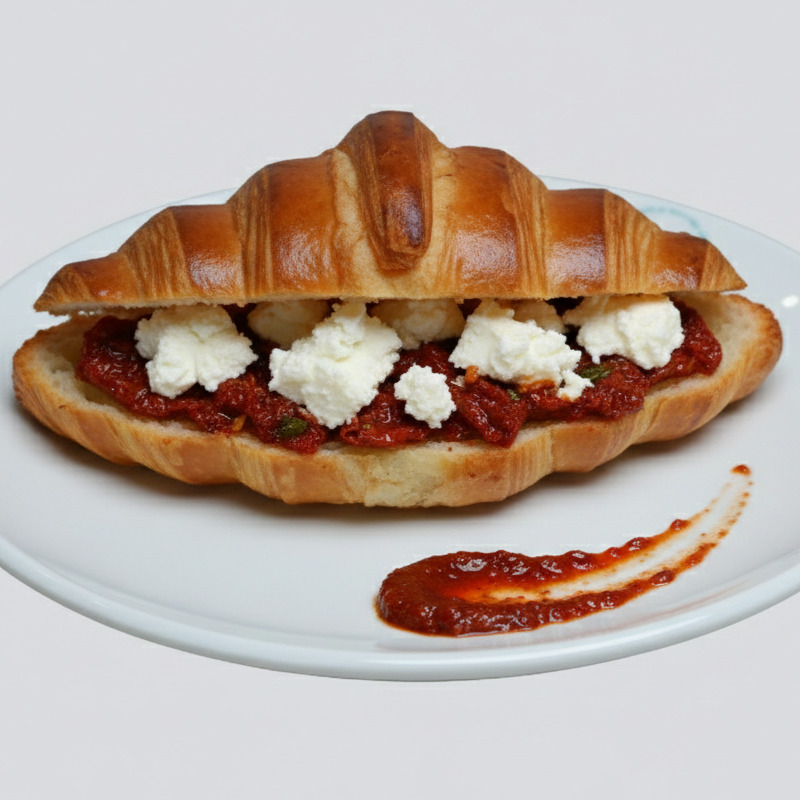 Croissant ( Ezine Peynir+ Kuru Domatesli )