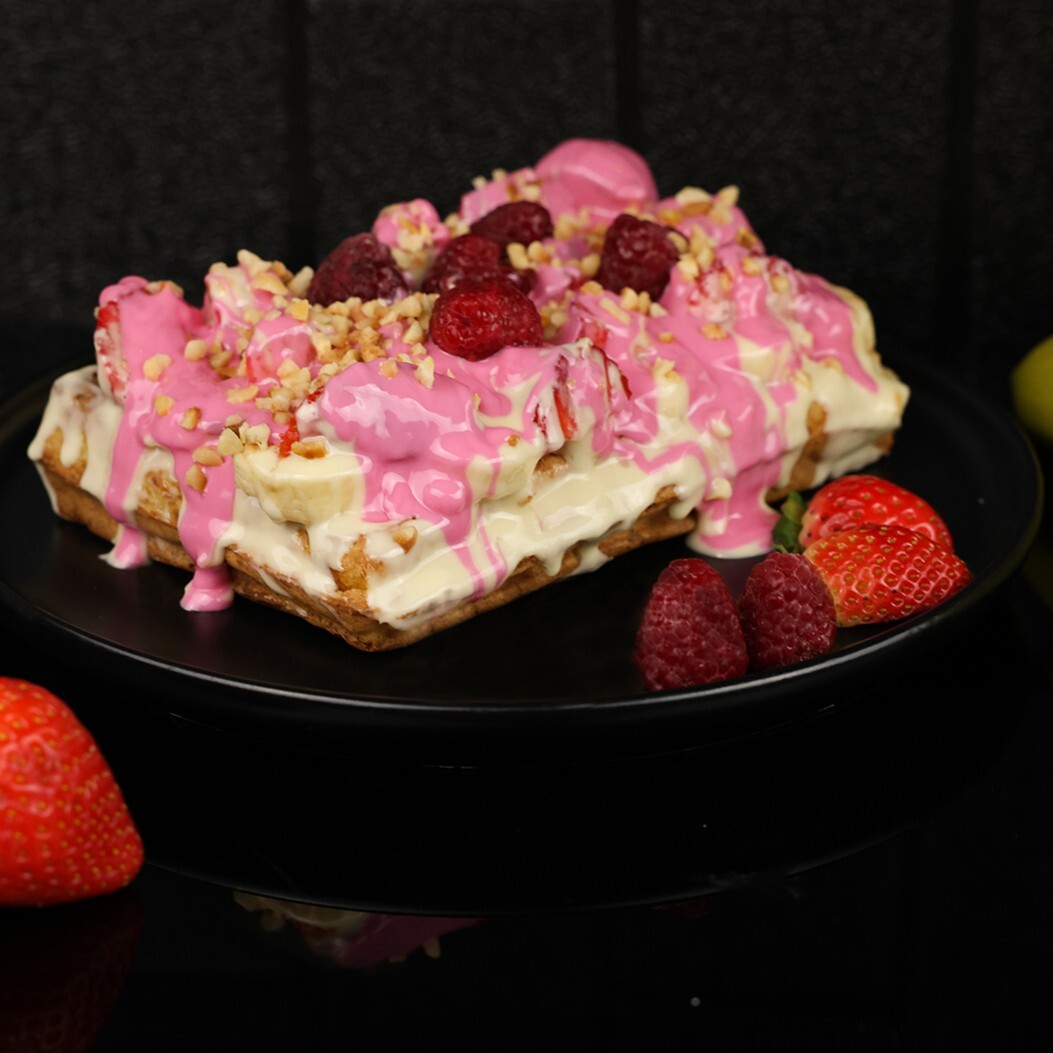 Frambuazlı Waffle (2 Kişilik)