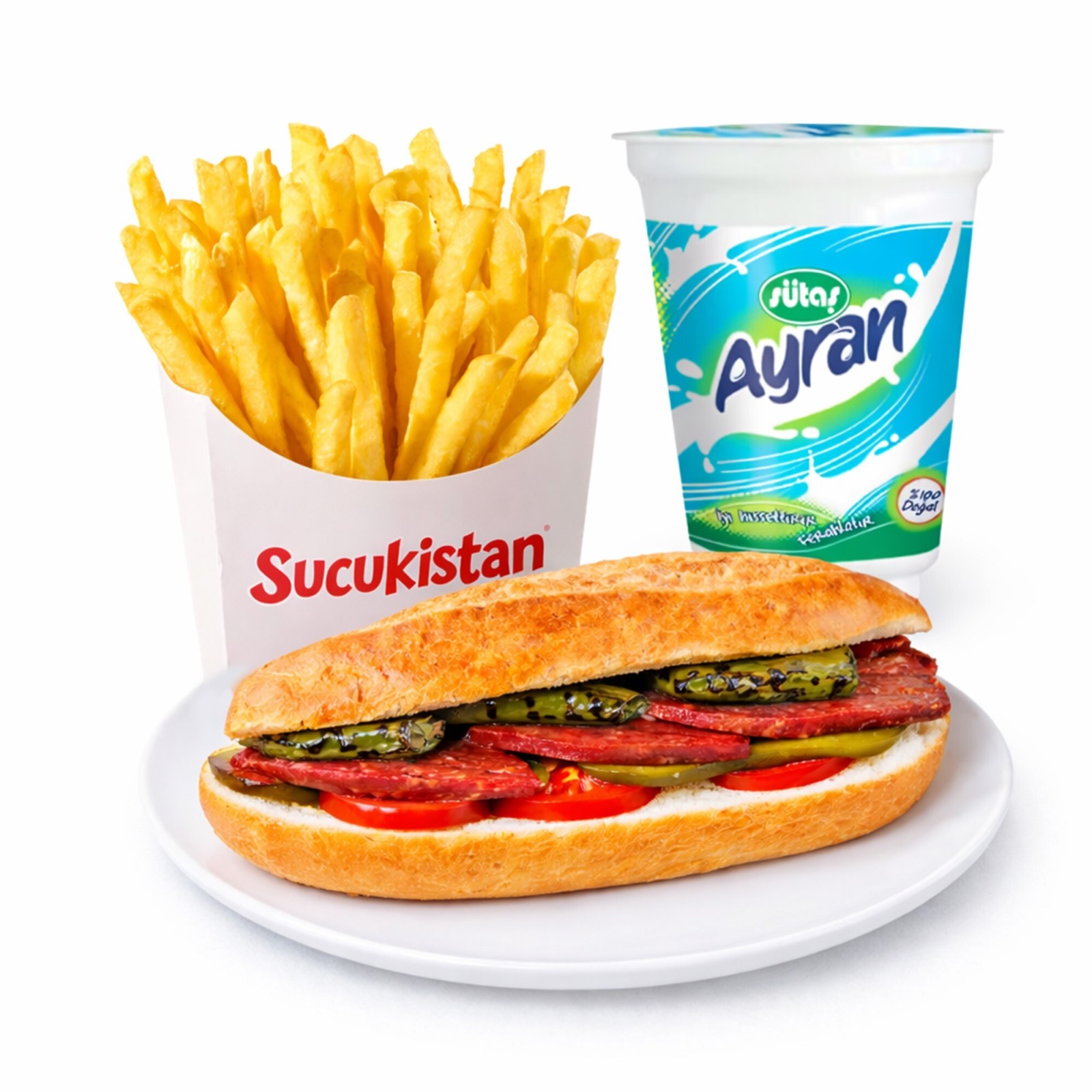 Sucuk Ekmek Menü