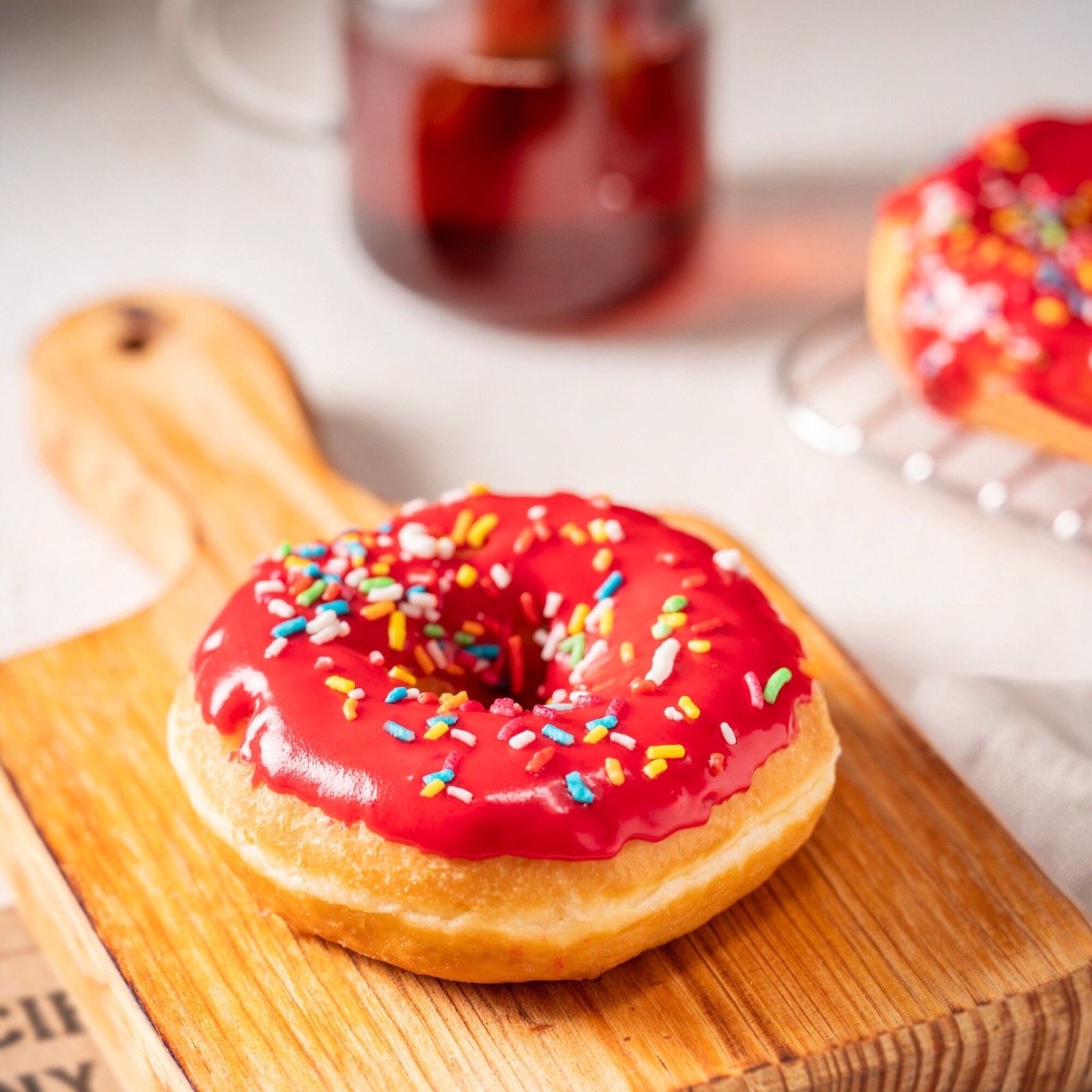 Çilekli Donut