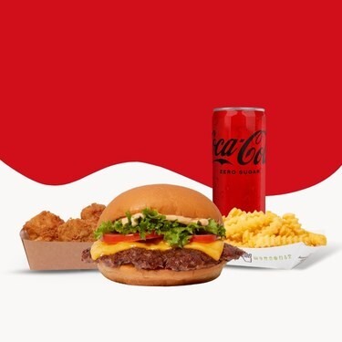 Coca-Cola Menü (Shack Burger)