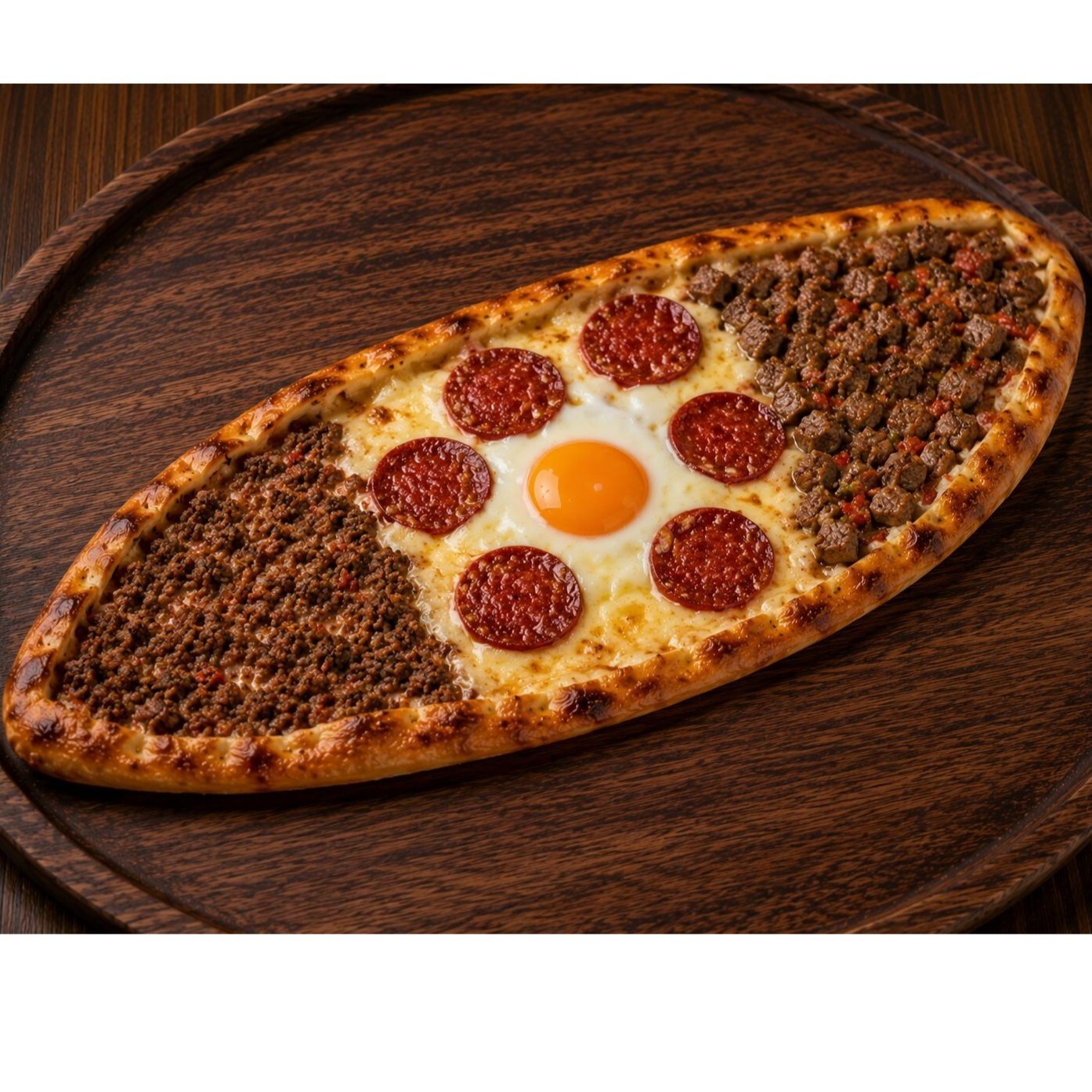 Karışık Pide Yumurtalı