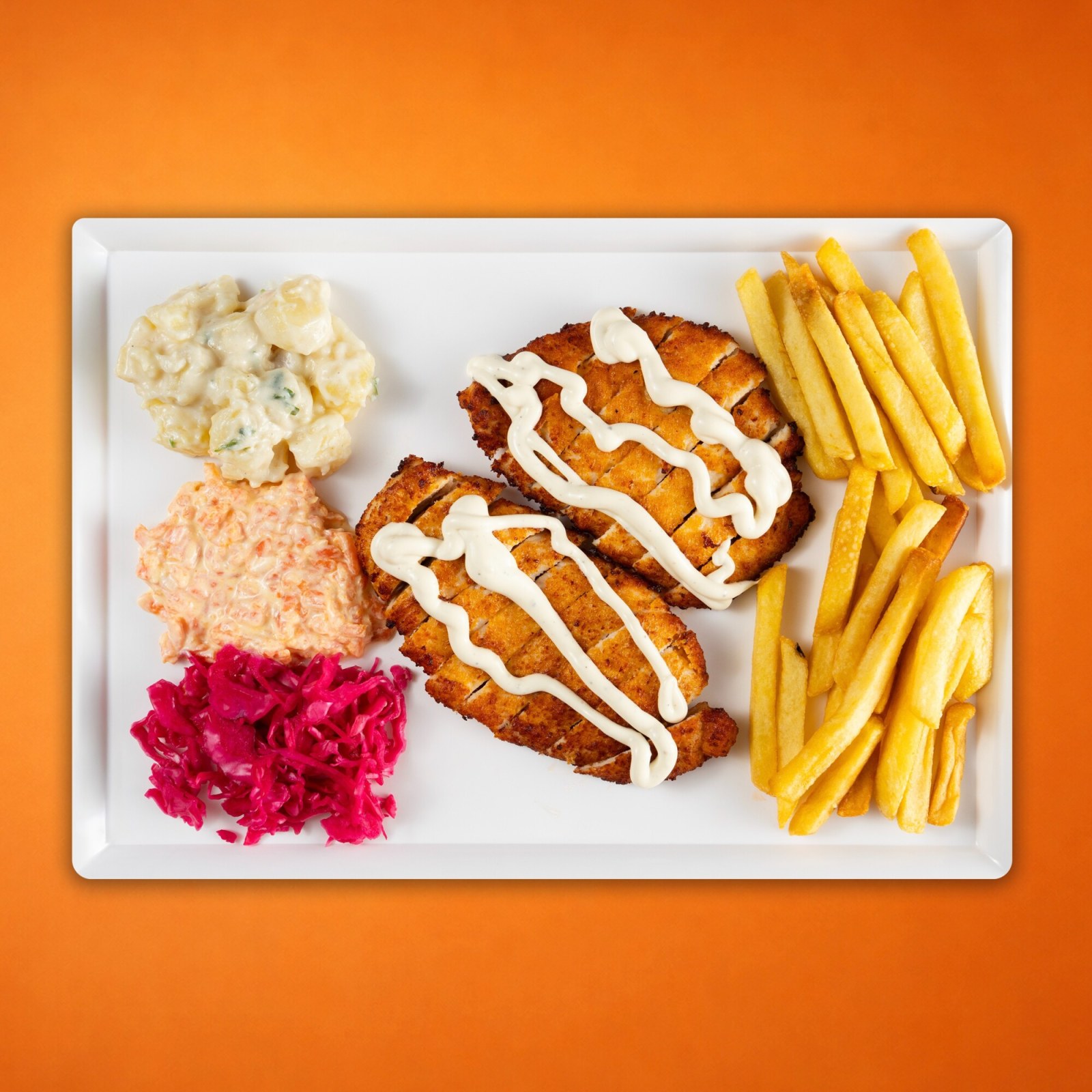 Trüflü Mayonez Soslu Schnitzel