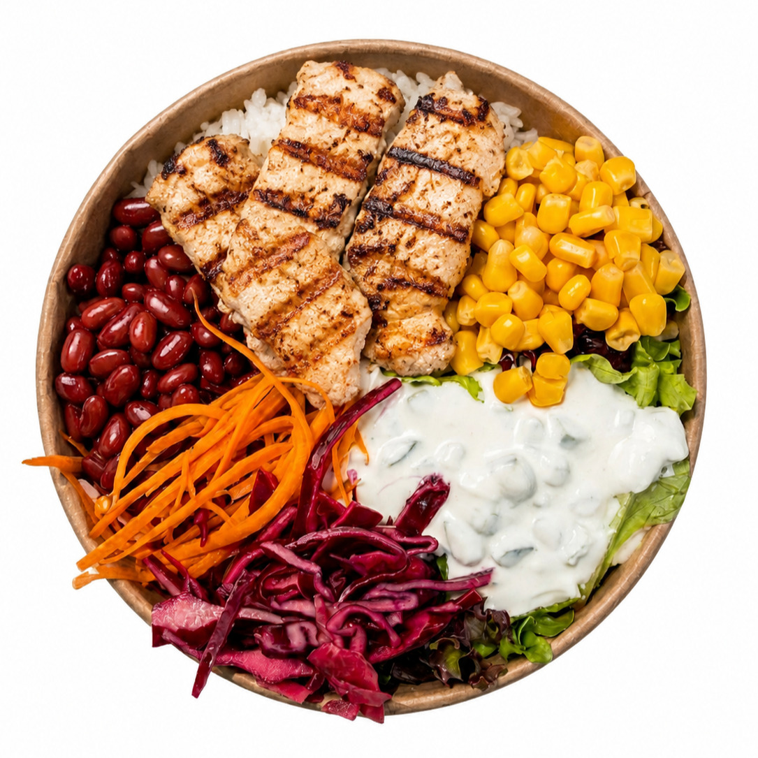 Izgara Tavuklu Bowl