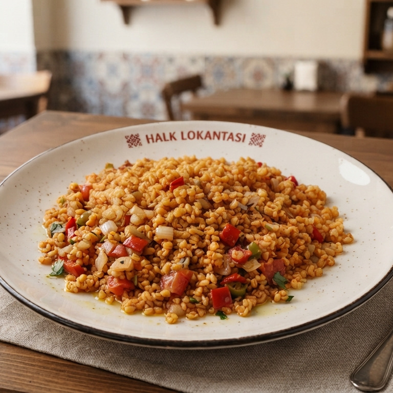 Halk Lokantası'ndan Bulgur Pilavı