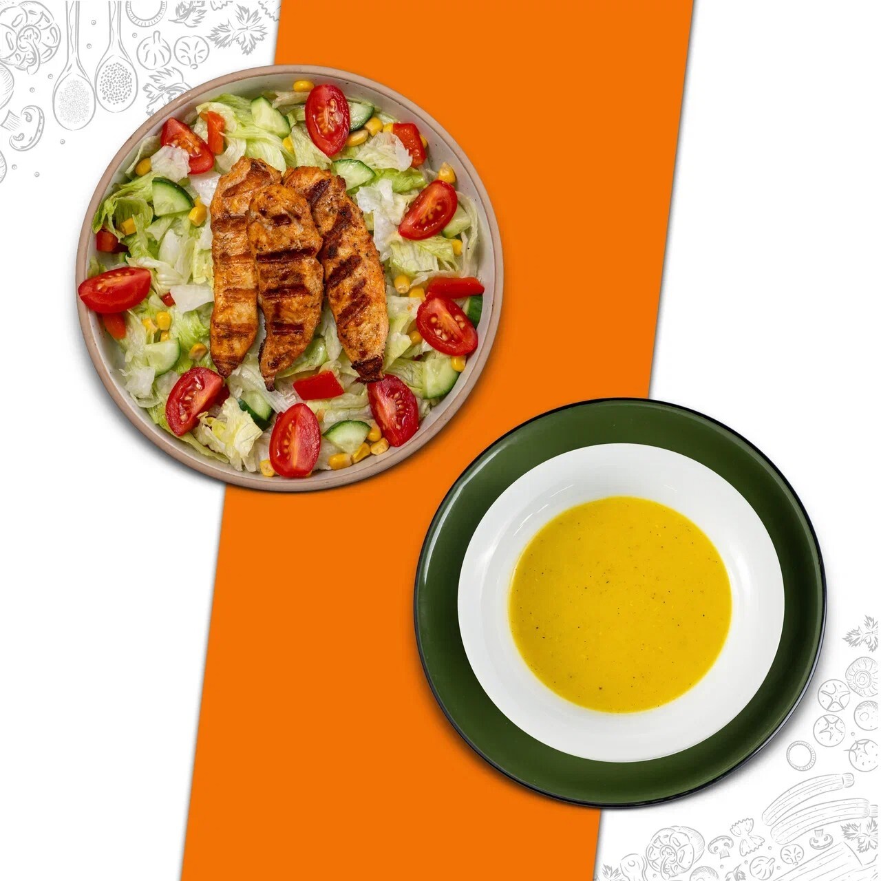 Salata ve Çorba Menü