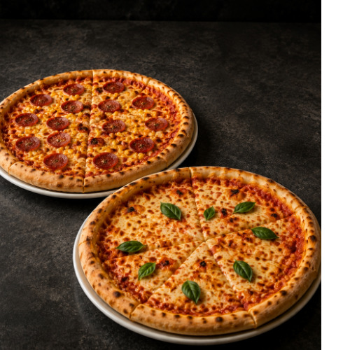 2 Orta Boy Pizza