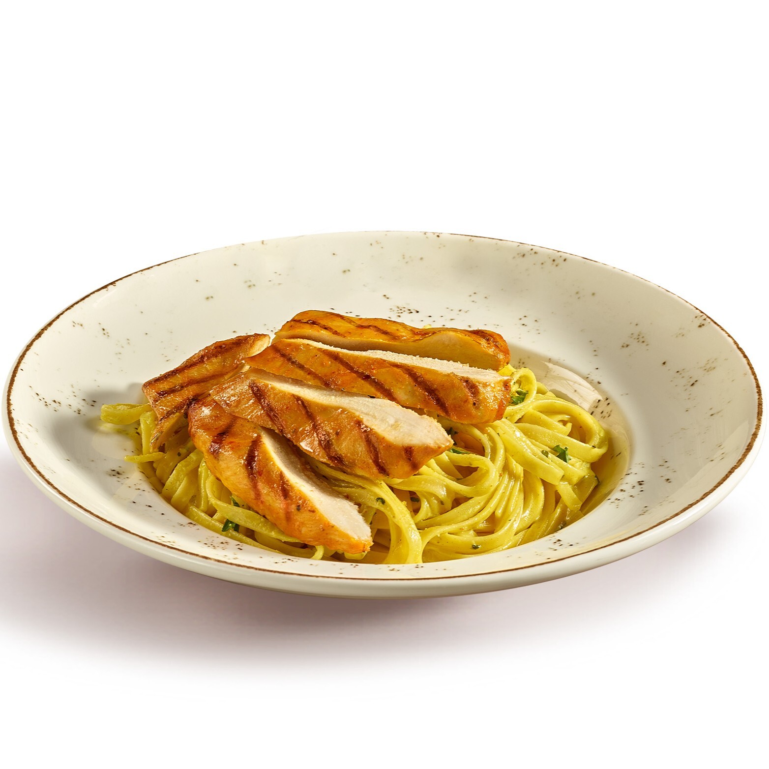 Izgara Tavuklu Fettuccine