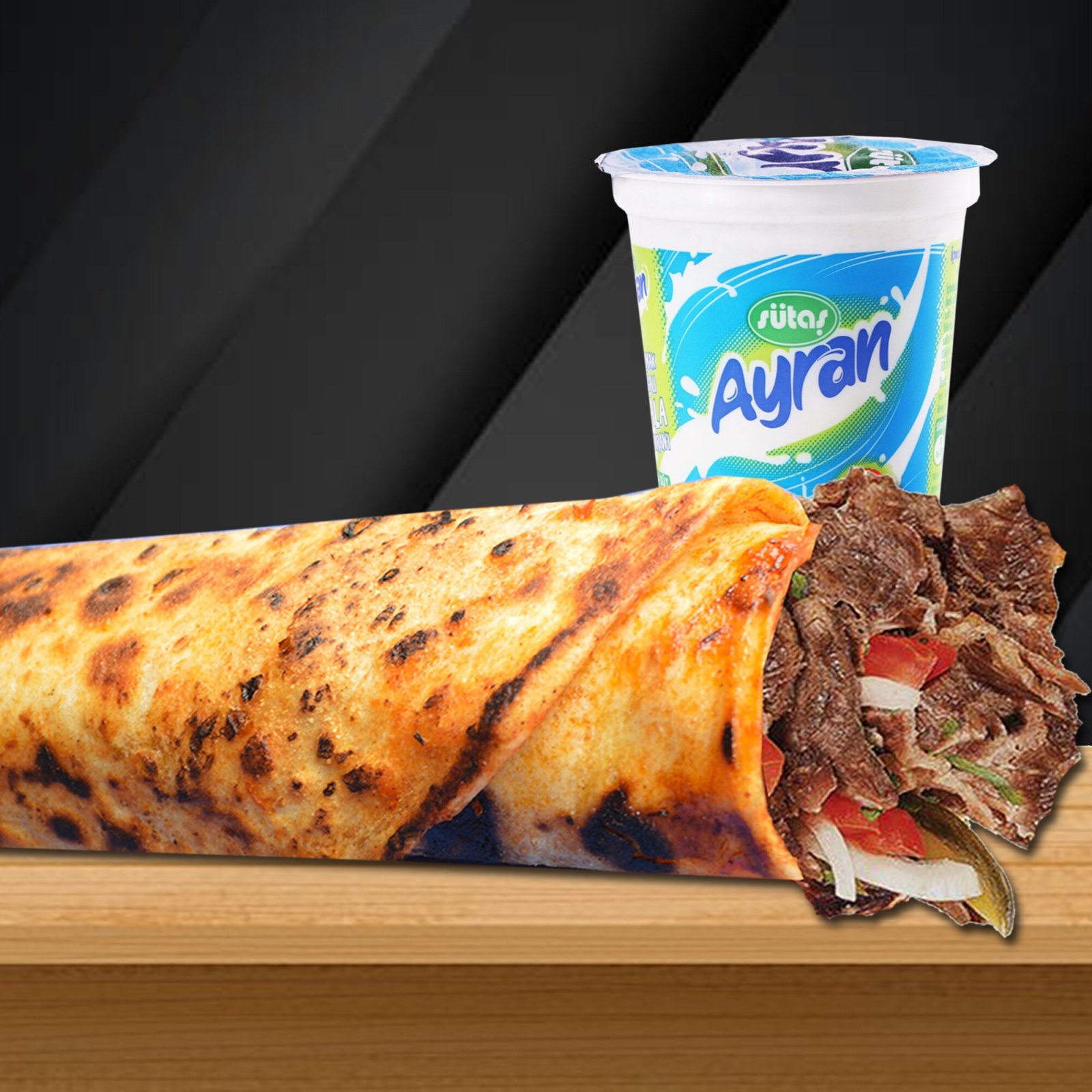Avantajlı Et Döner Dürüm Menü