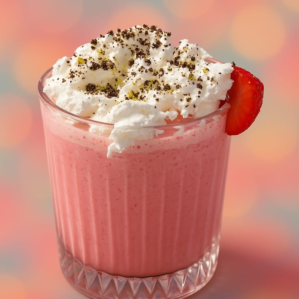 Çilekli Milkshake