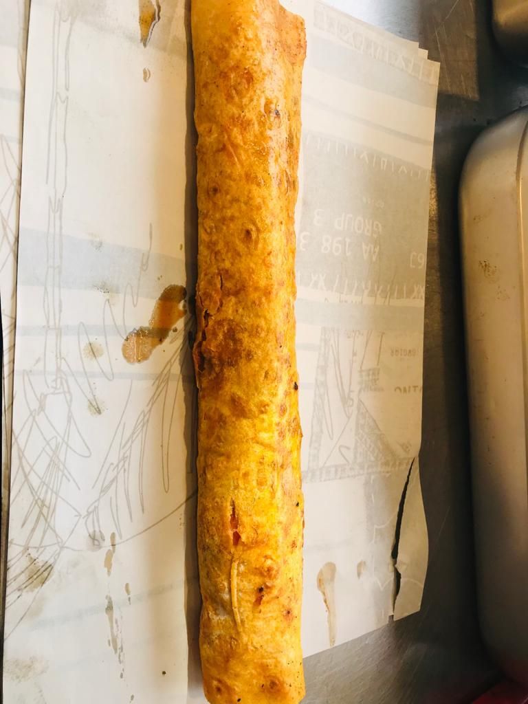 İskenderun Usulü Zurna Tavuk Döner Dürüm