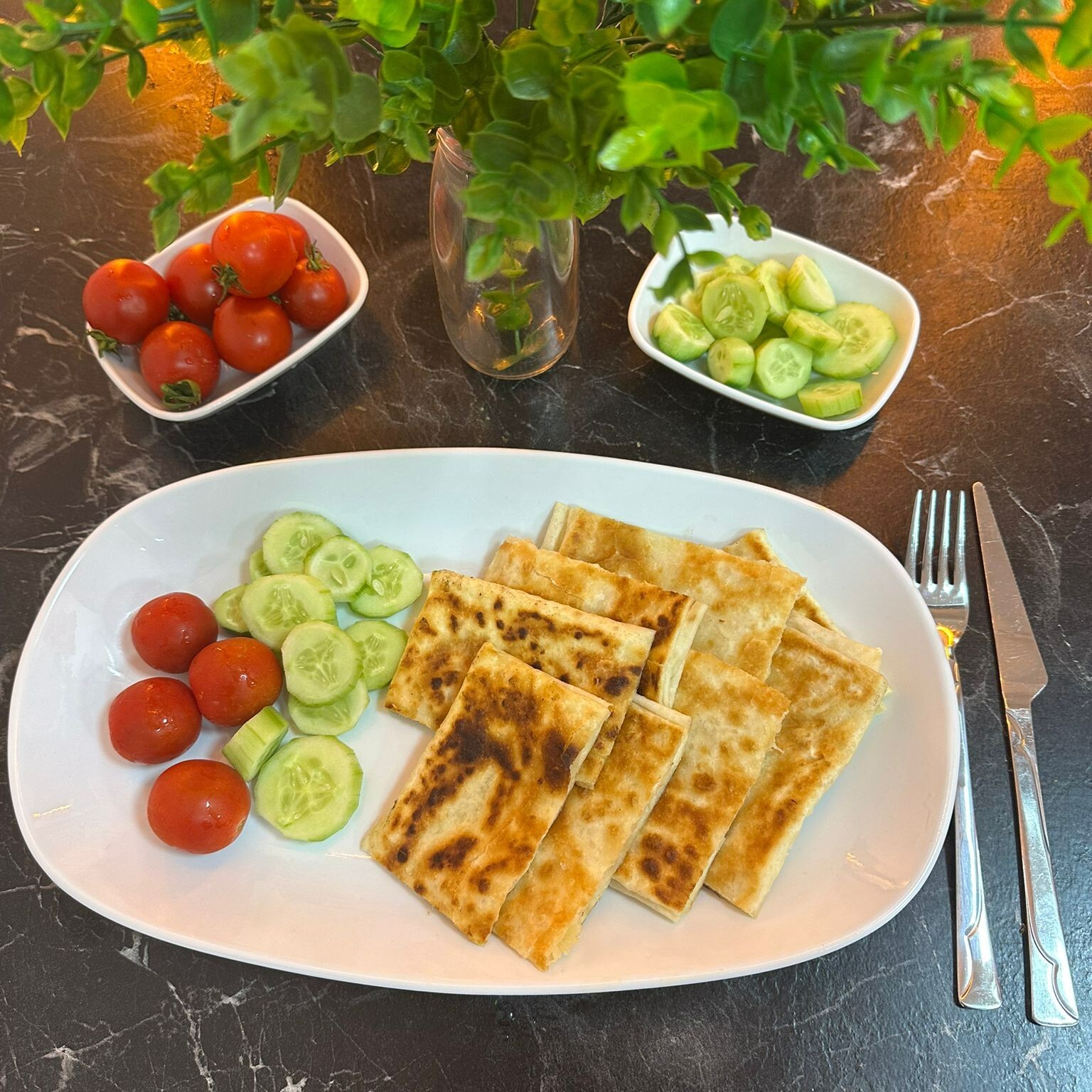 Patatesli Kaşarlı Gözleme