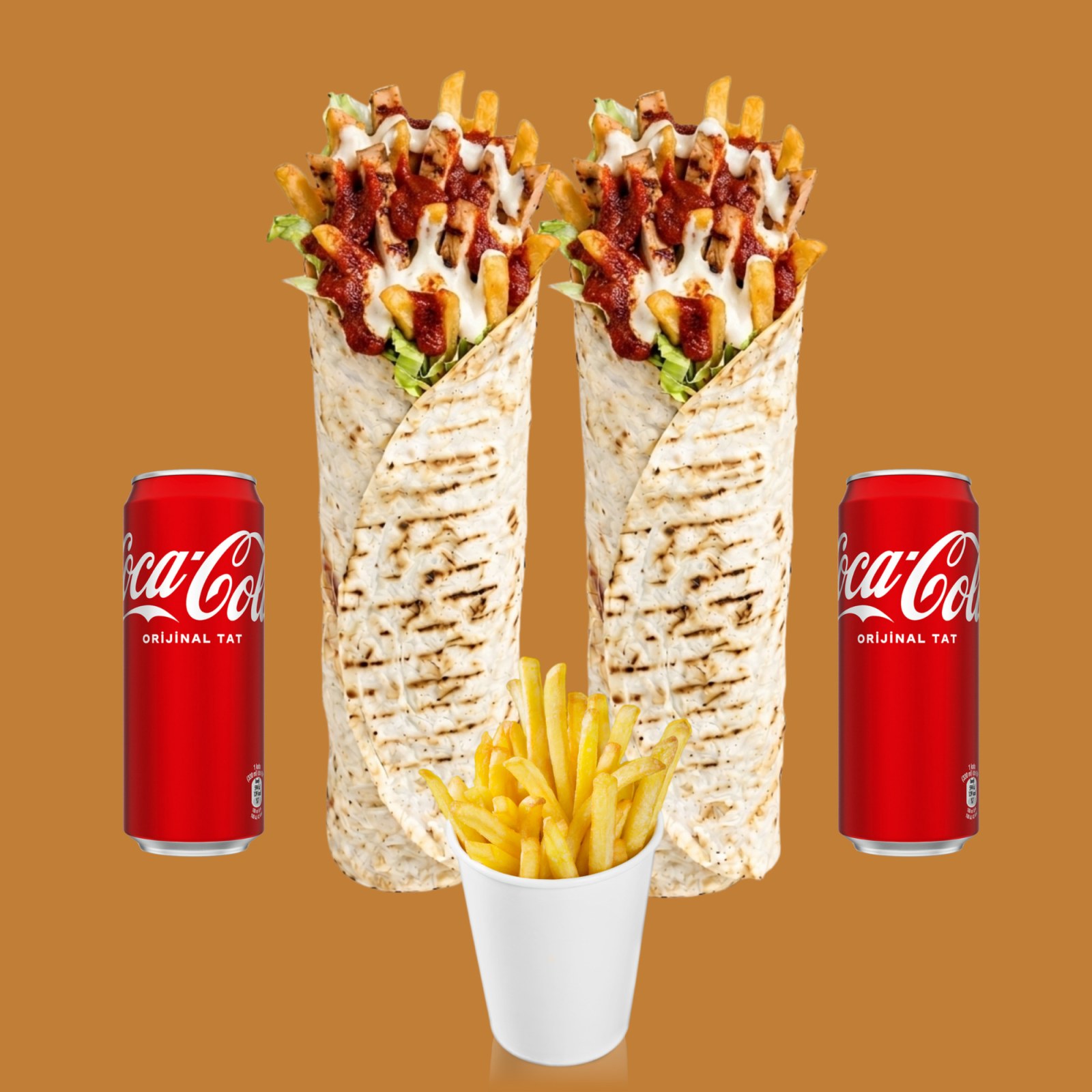 Coca Cola 2 Kişilik Menü