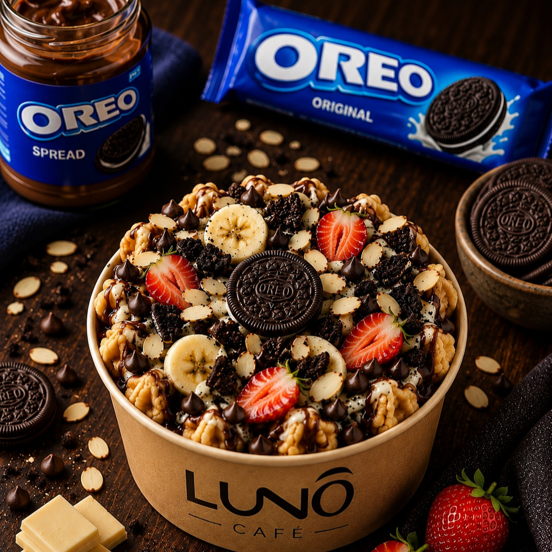 Oreo Bowl Waffle