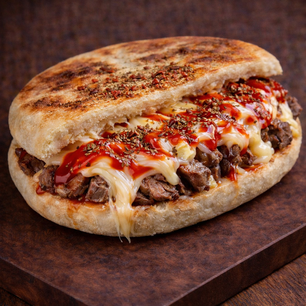 Kavurmalı Bazlama