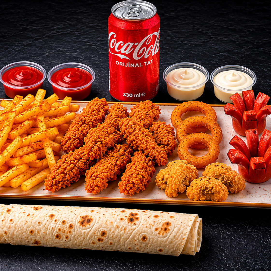 Karışık Tenders Menü
