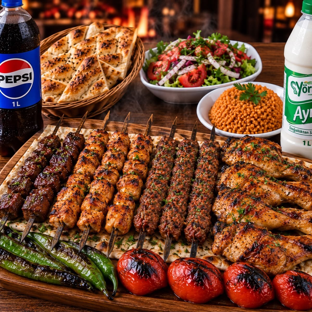 Nefis 4 Kişilik Menü