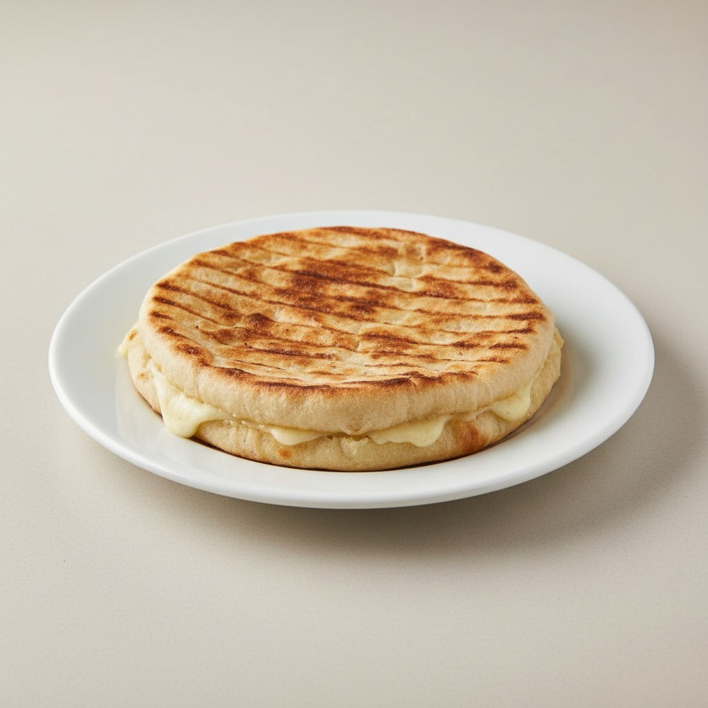 Bazlama Kaşarlı Tost