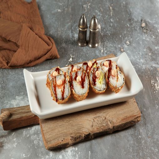 Sake Lava Tempura Maki Roll (8 Pcs.)