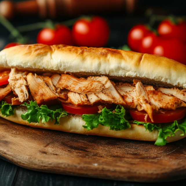 Tombul Ekmek Arası Tavuk Döner