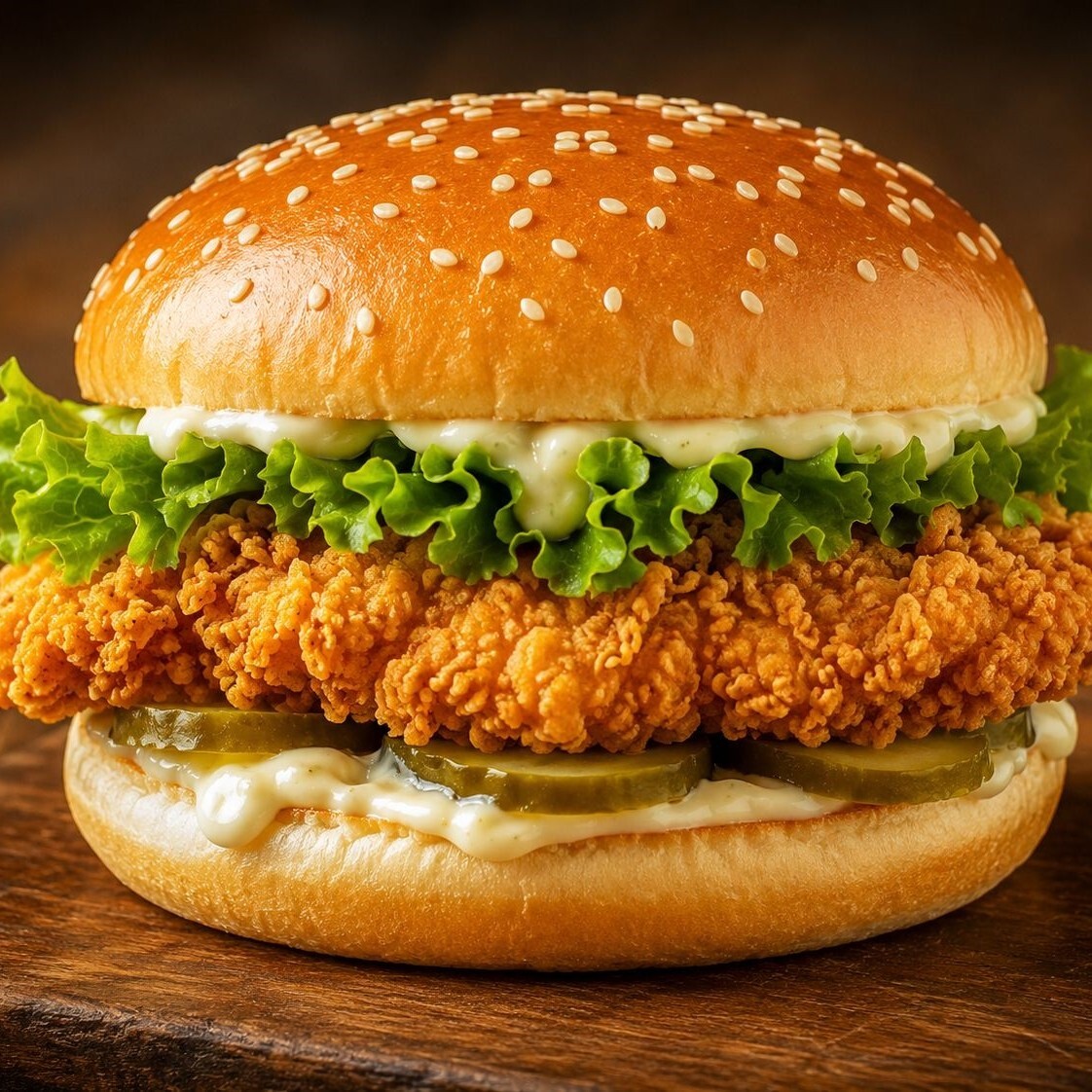 Çıtır Tavuk Burger