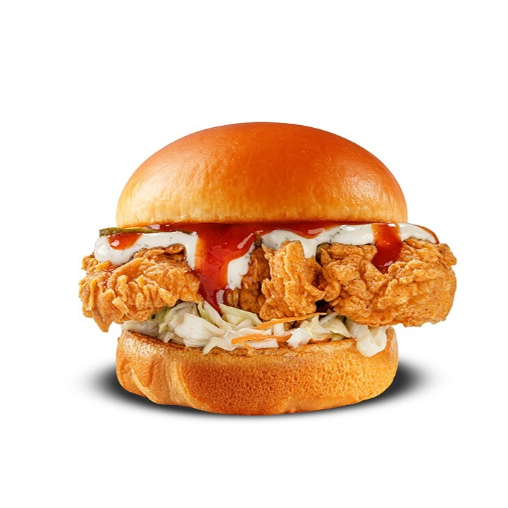 Ranch & Buffalo Chicken Burger