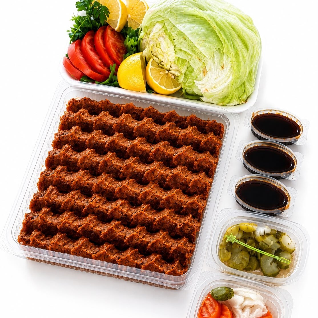 Orta Boy Sofralık Çiğ Köfte (600 gr)