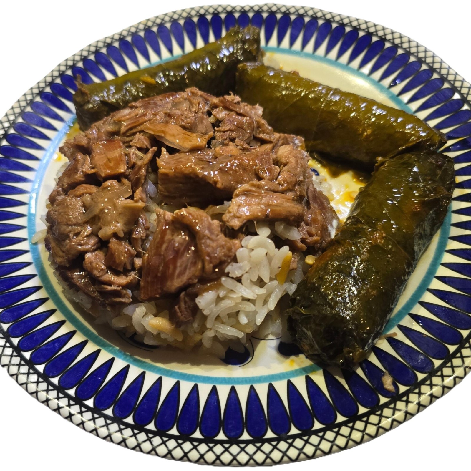 Pilav üstü Kavurma ve Yaprak sarma