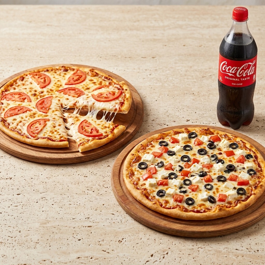 2'li Pizza (Orta Boy) Menü