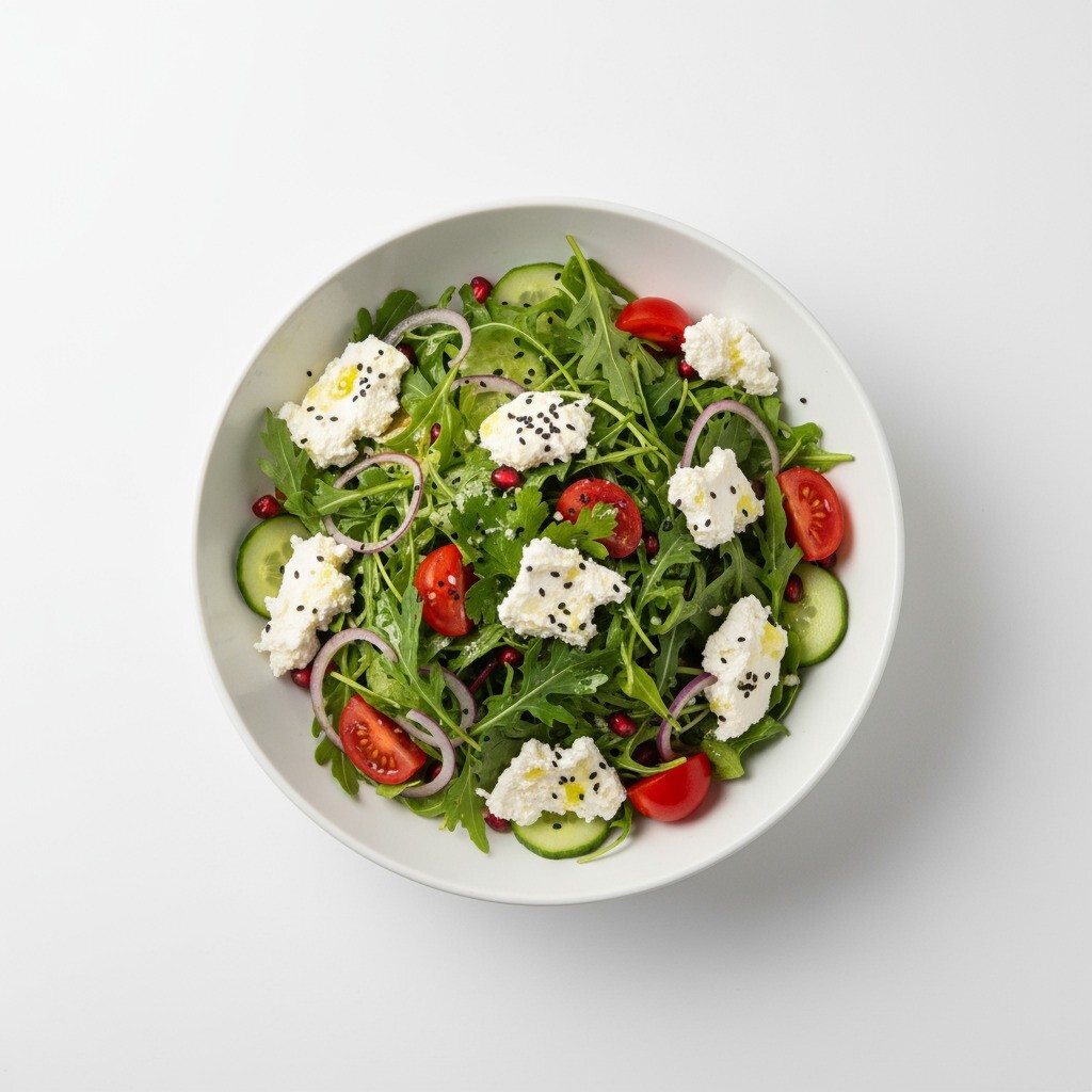Beyaz Peynirli Cevizli Salata