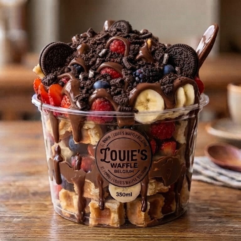 Oreo Bowl (kova) Waffle