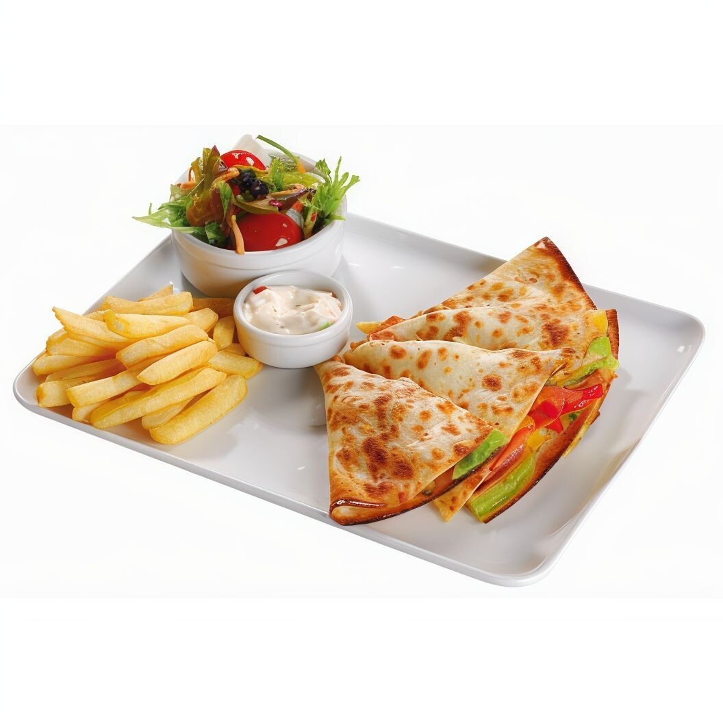 Sebzeli Quesadilla