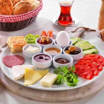 Tek Kişilik Kahvaltı Tabağı