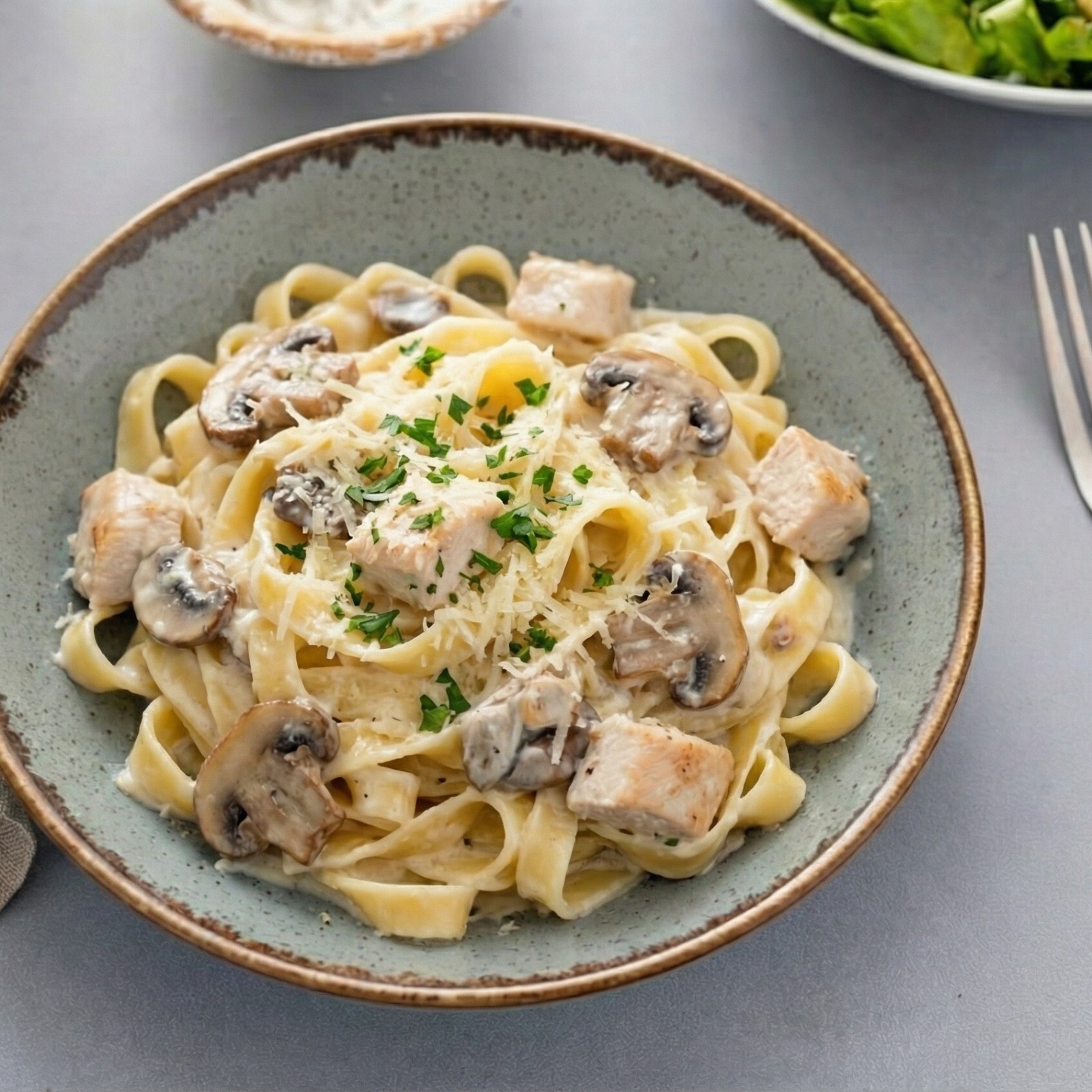 Fettucini Chicken Alfredo