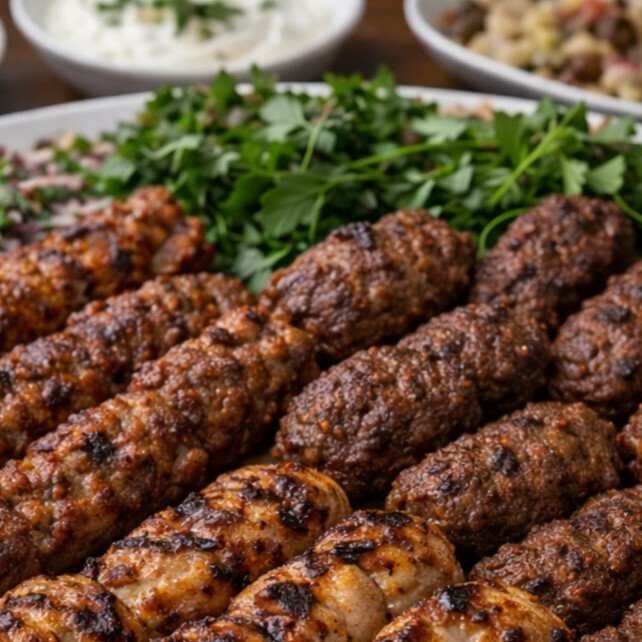 1 Kg Köfte Adana Tavuk Karışık
