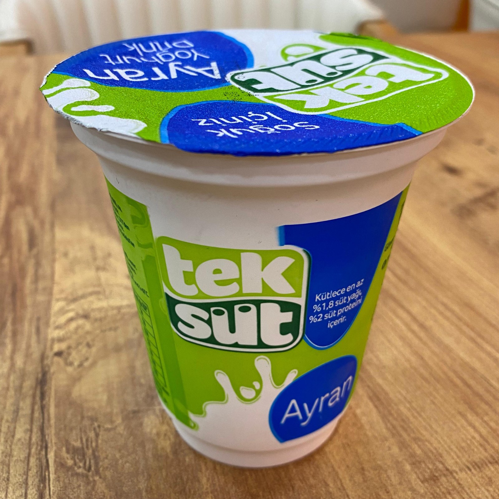 Teksüt Tam Yağlı Büyük Boy Ayran