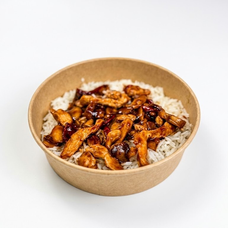 Bbq Soslu Tavuklu Pilav Bowl