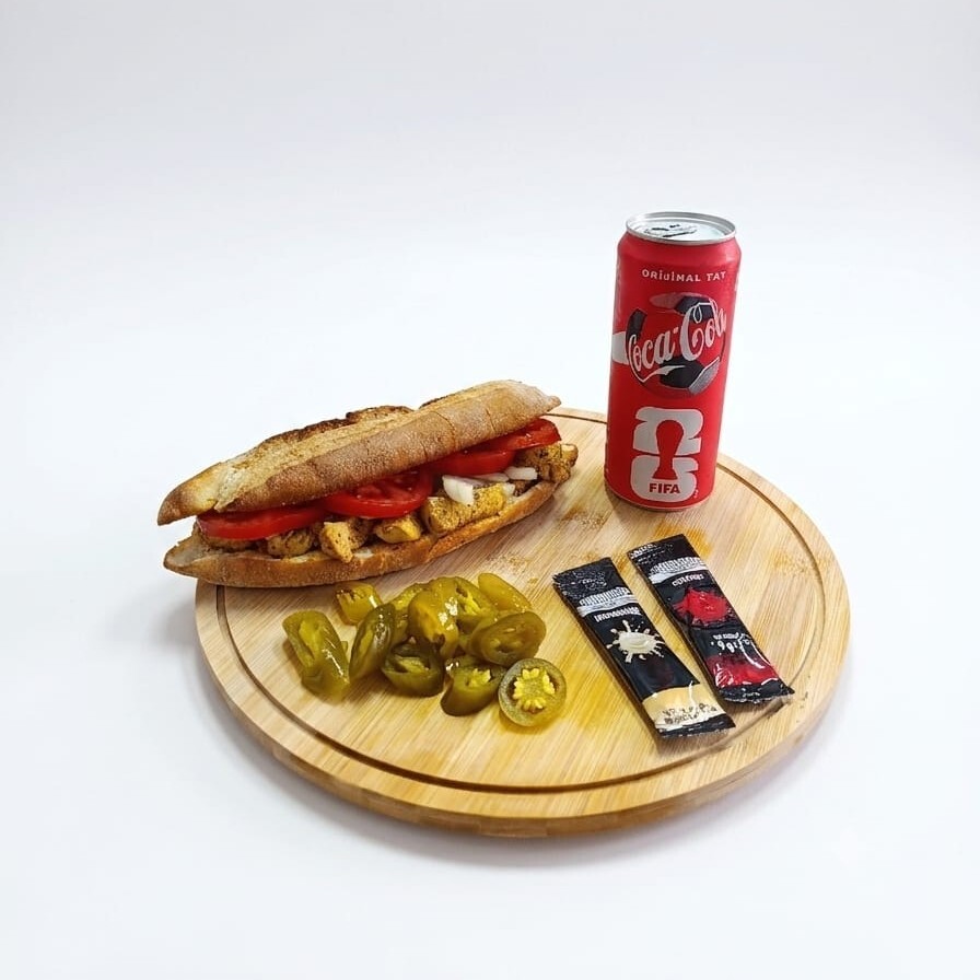 Ekmek Arası Izgara Tavuk Menü