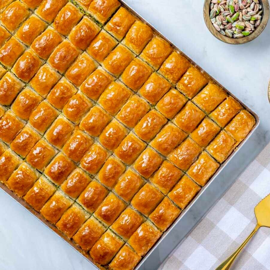 Tereyağlı Fıstıklı Baklava (1 Kilo)