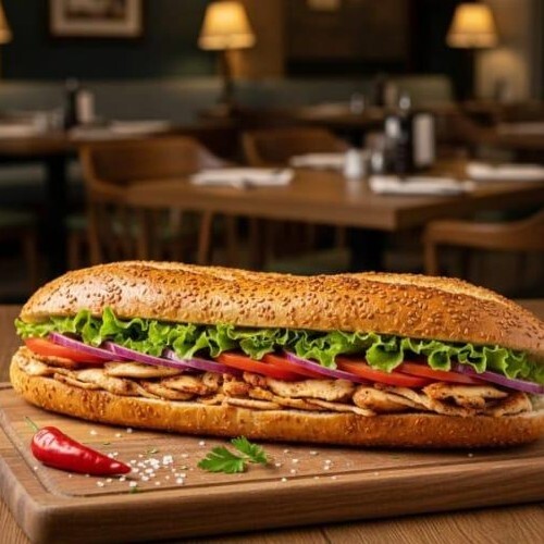 Tam Ekmek Arası Tavuk Döner