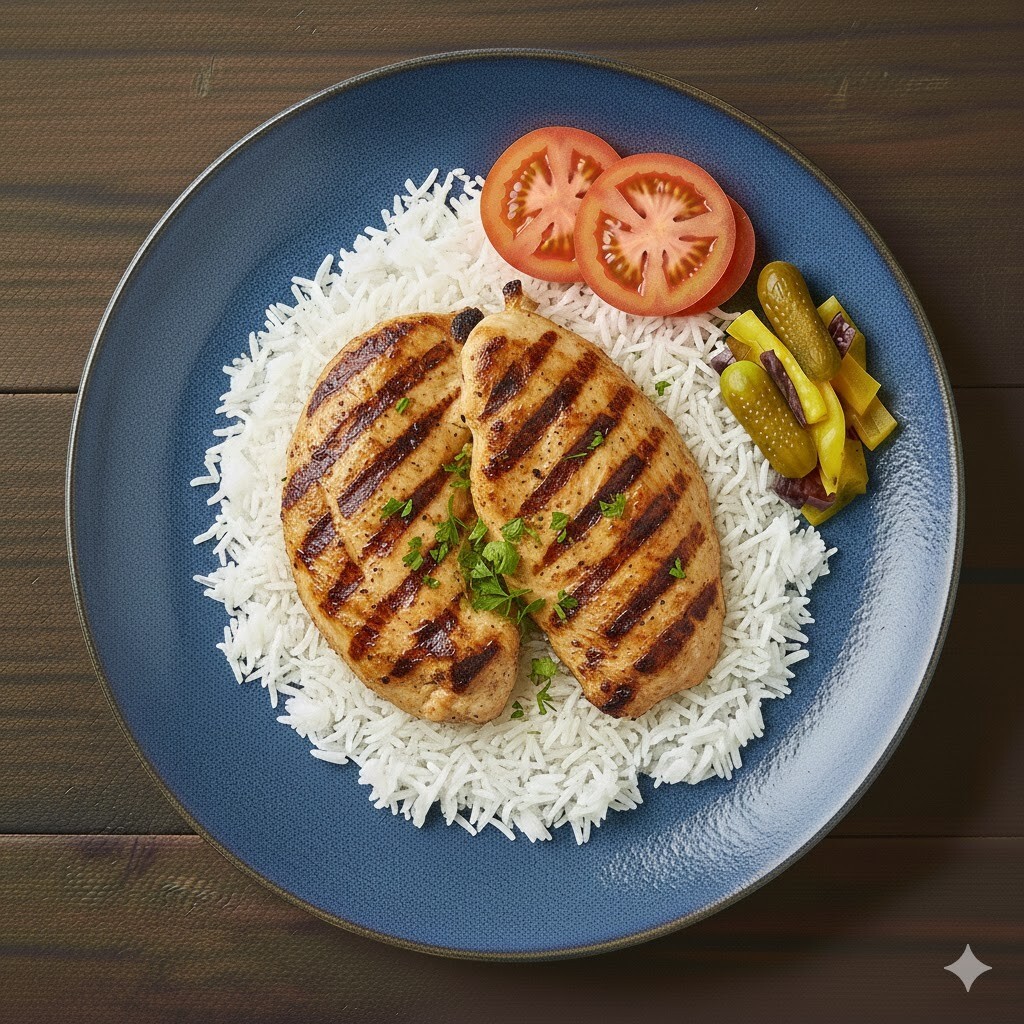 Izgara Tavuklu Pilav ( 300 Gr )