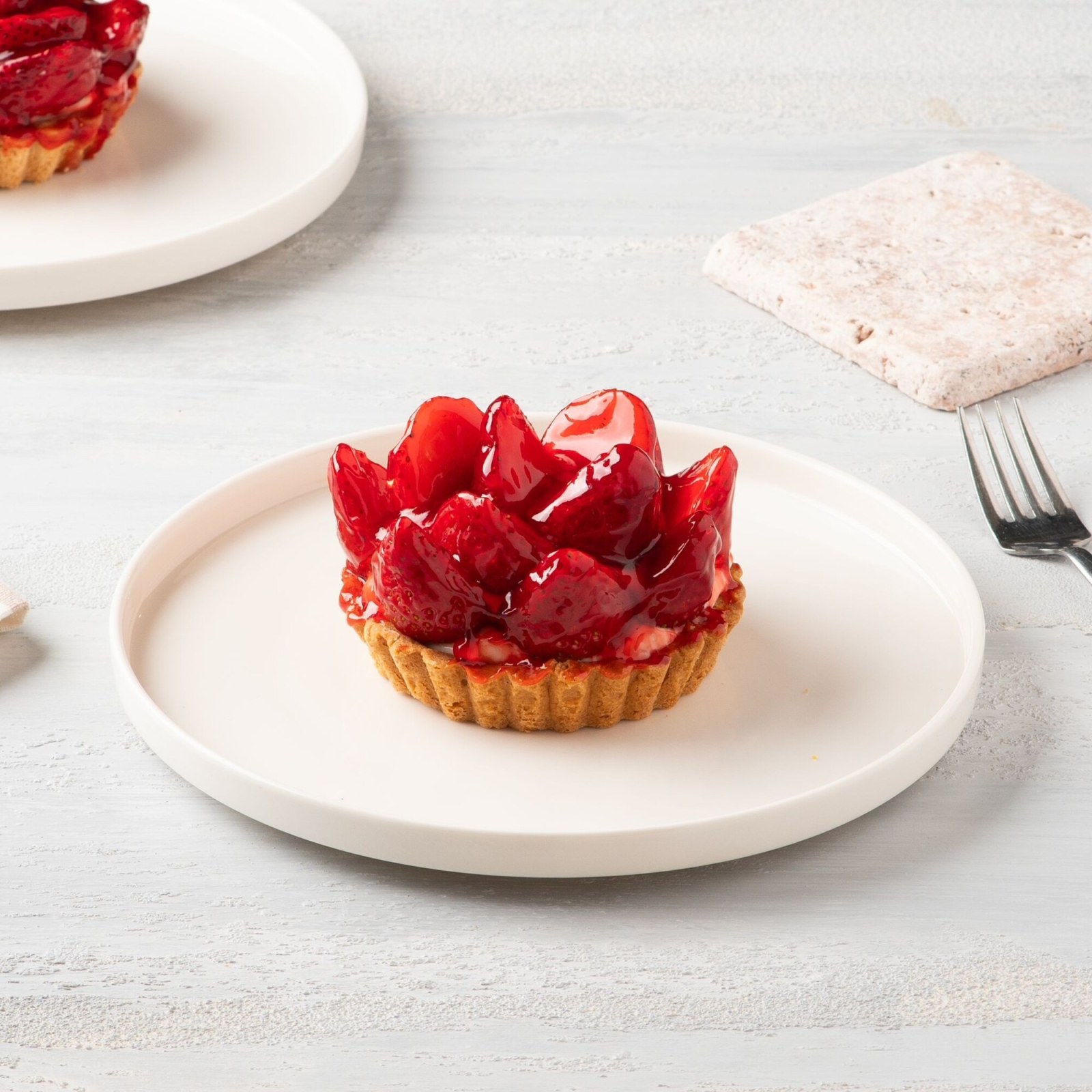 Çilekli Tart Mono