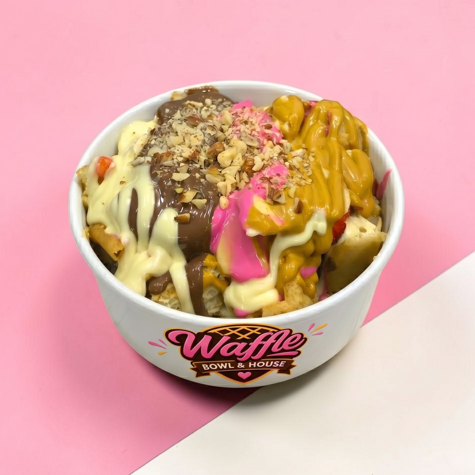 Çılgın Waffle Bowl (Büyük)