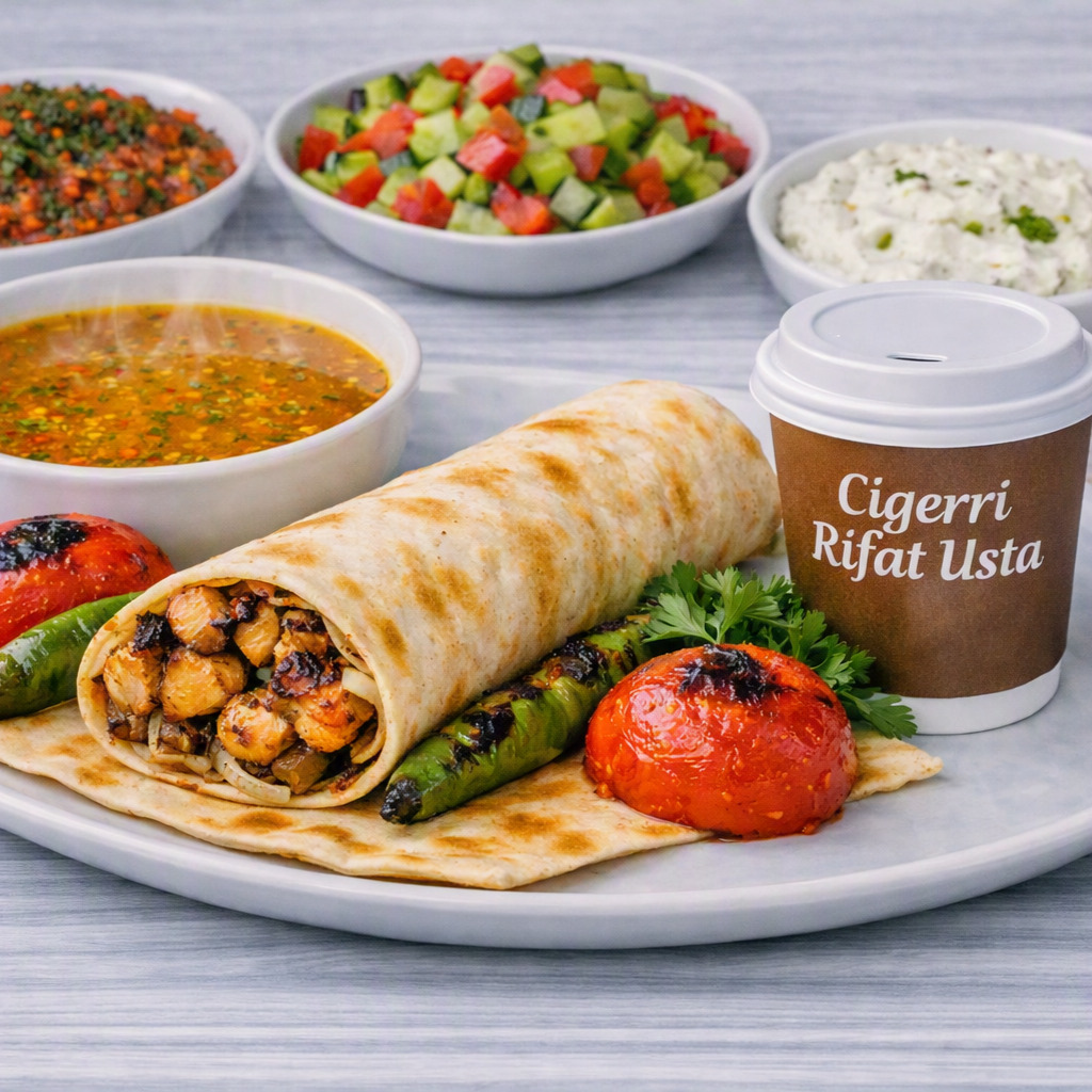 Tavuk Dürüm + Çorba + İçecek