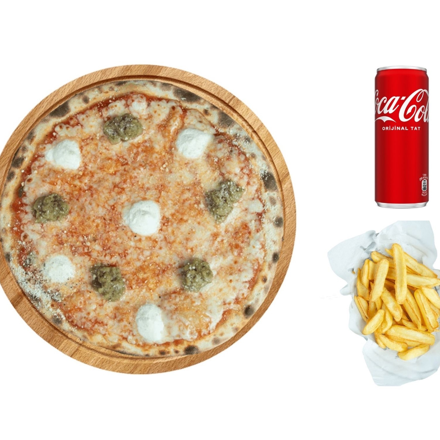 İsli Patlıcan Pizza (Büyük)