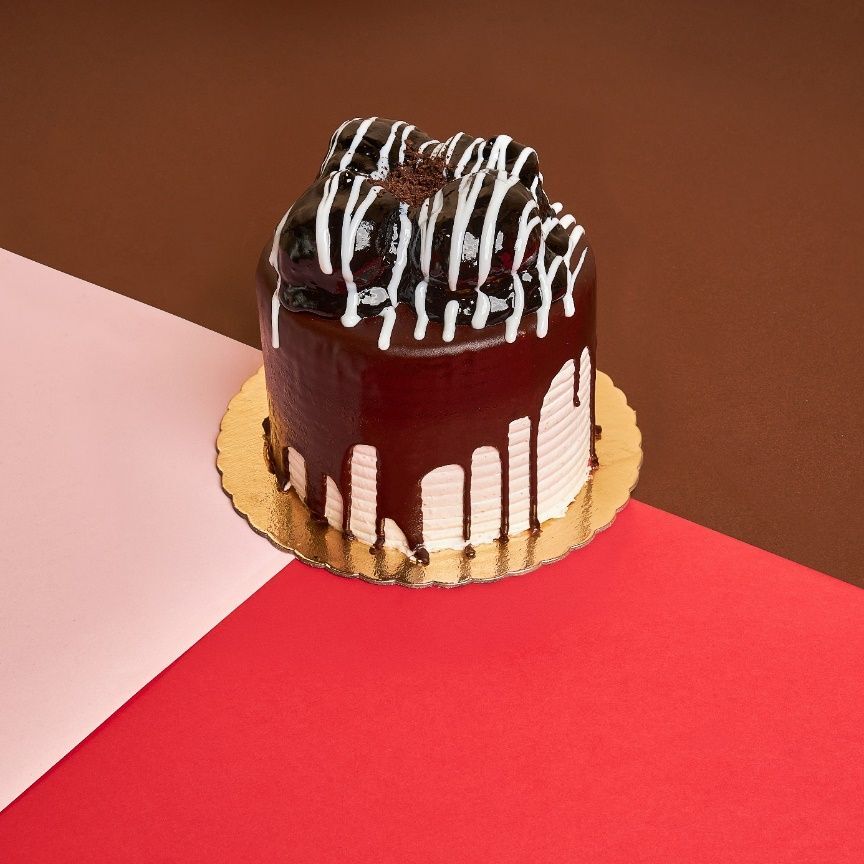 Çikolatalı Profiterollü Pasta, 6-8 kişilik, no 0